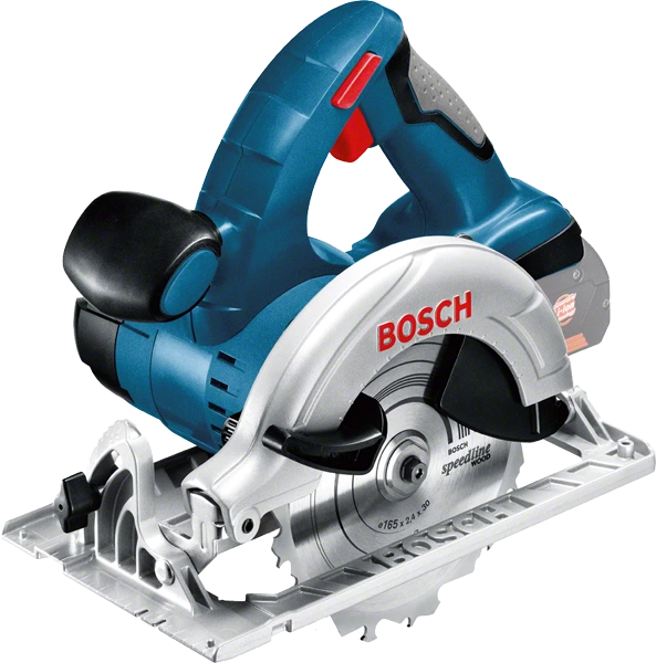 Bosch GKS 18 V-LI Cordless Circular Saw - เลื่อยวงเดือนใช้แบตเตอรี่ 18v (ตัวเปล่า ไม่มีแบตเตอรี่ และแท่นชาร์ทมาให้) - 060166H0B0
