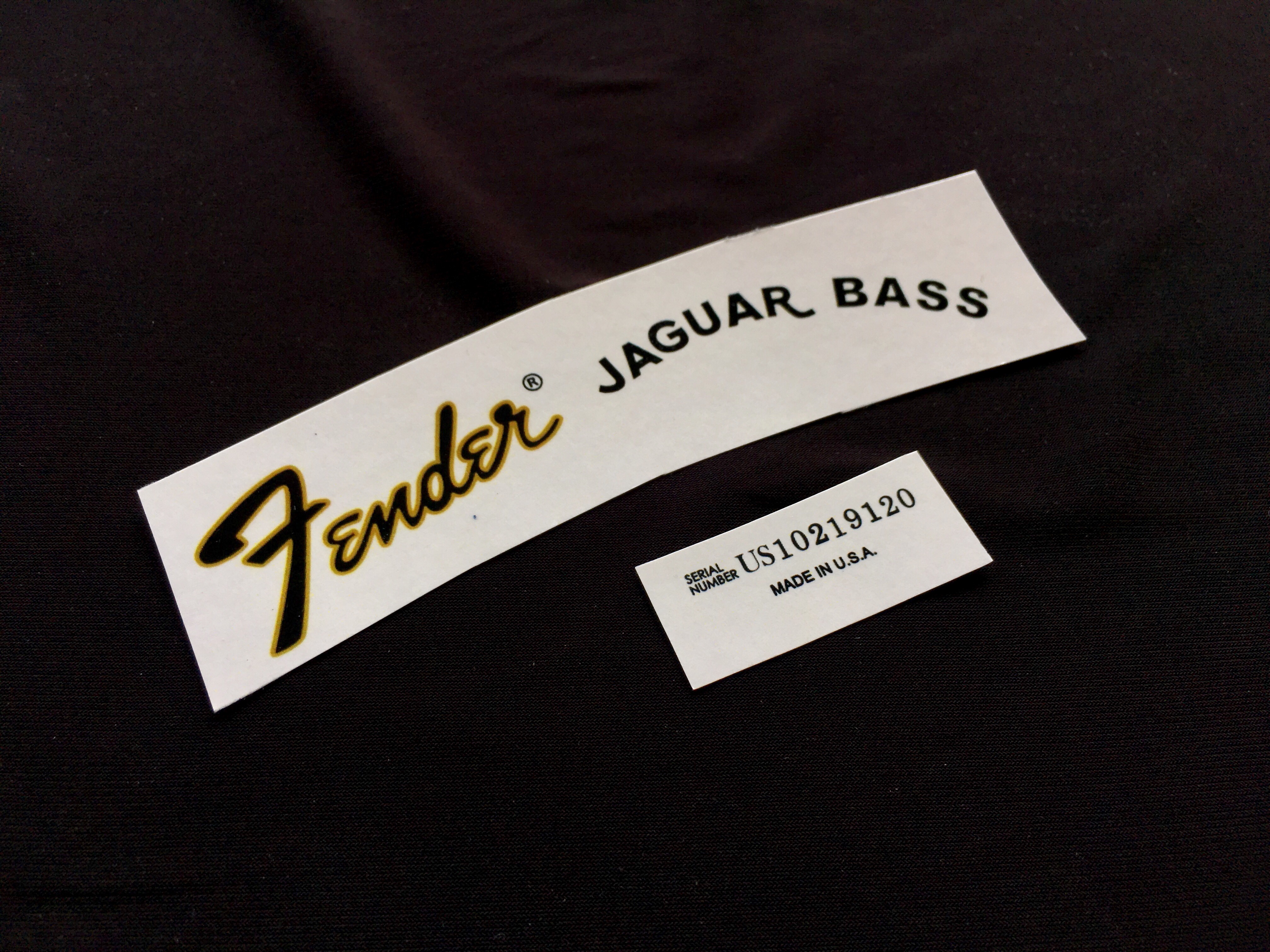 Fender Jaguar bass Modern Player