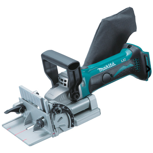 Makita DPJ180Z 18v Cordless Biscuit Jointer - เครื่องเซาะร่องใส่แผ่นบิสกิตไร้สาย 18v Li-Ion (ตัวเปล่าไม่มีแบตเตอรี่ ไม่มีแท่นชาร์ท)