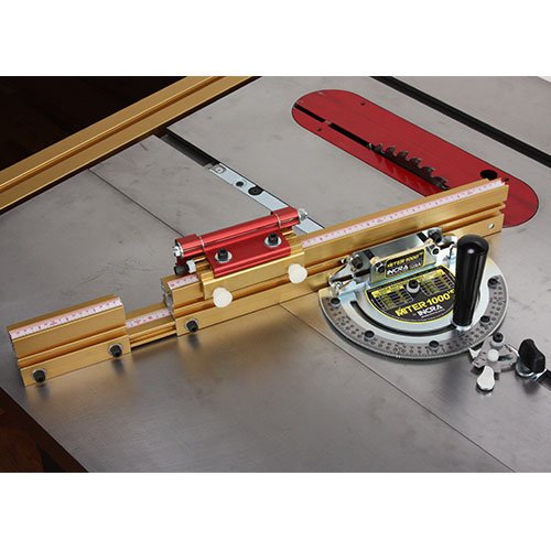 INCRA Miter 1000HD Precision Miter Gauge - ตัวพาไม้ตัดขวางเสี้ยนสำหรับโต๊ะเลื่อยที่ใช้ Miter Slot มาตรฐาน U.S. (สินค้าสั่งซื้อล่วงหน้า Pre Order)