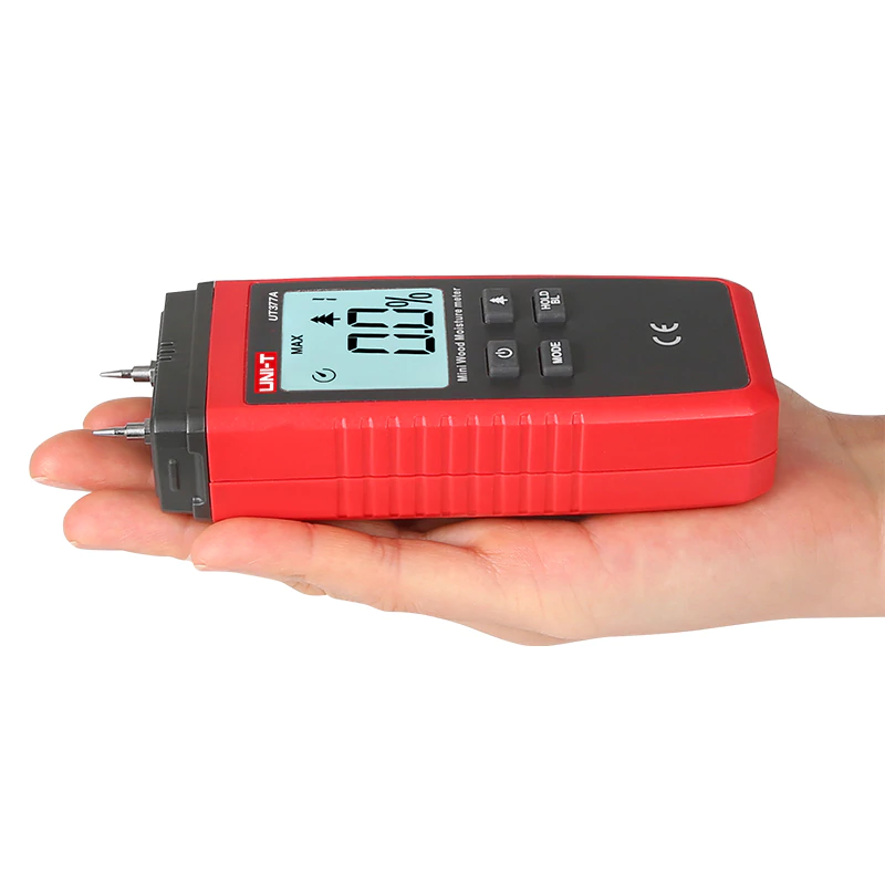 UNI-T Digital Wood Moisture Meter with LCD Backlight - เครื่องวัดความชื้นไม้แบบดิจิตอล