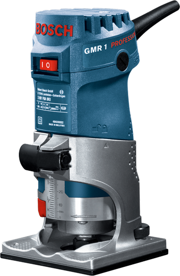 BOSCH GMR 1 เครื่องทริมเมอร์ 1/4 นิ้ว - (BOSCH 1/4-inch Mini Router/ Trimmer) - 060160A0K0