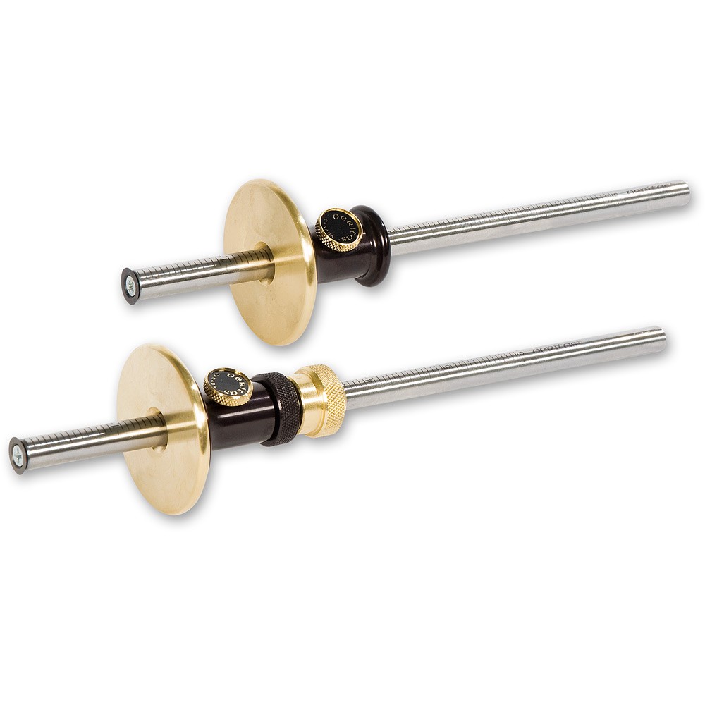 VERITAS Metric Graduated Wheel Marking Gauge (Micro-Adjust)- ขอขีดไม้ใบมีดล้อกลมแบบมีสเกลบอกเป็น มม.ที่แกน