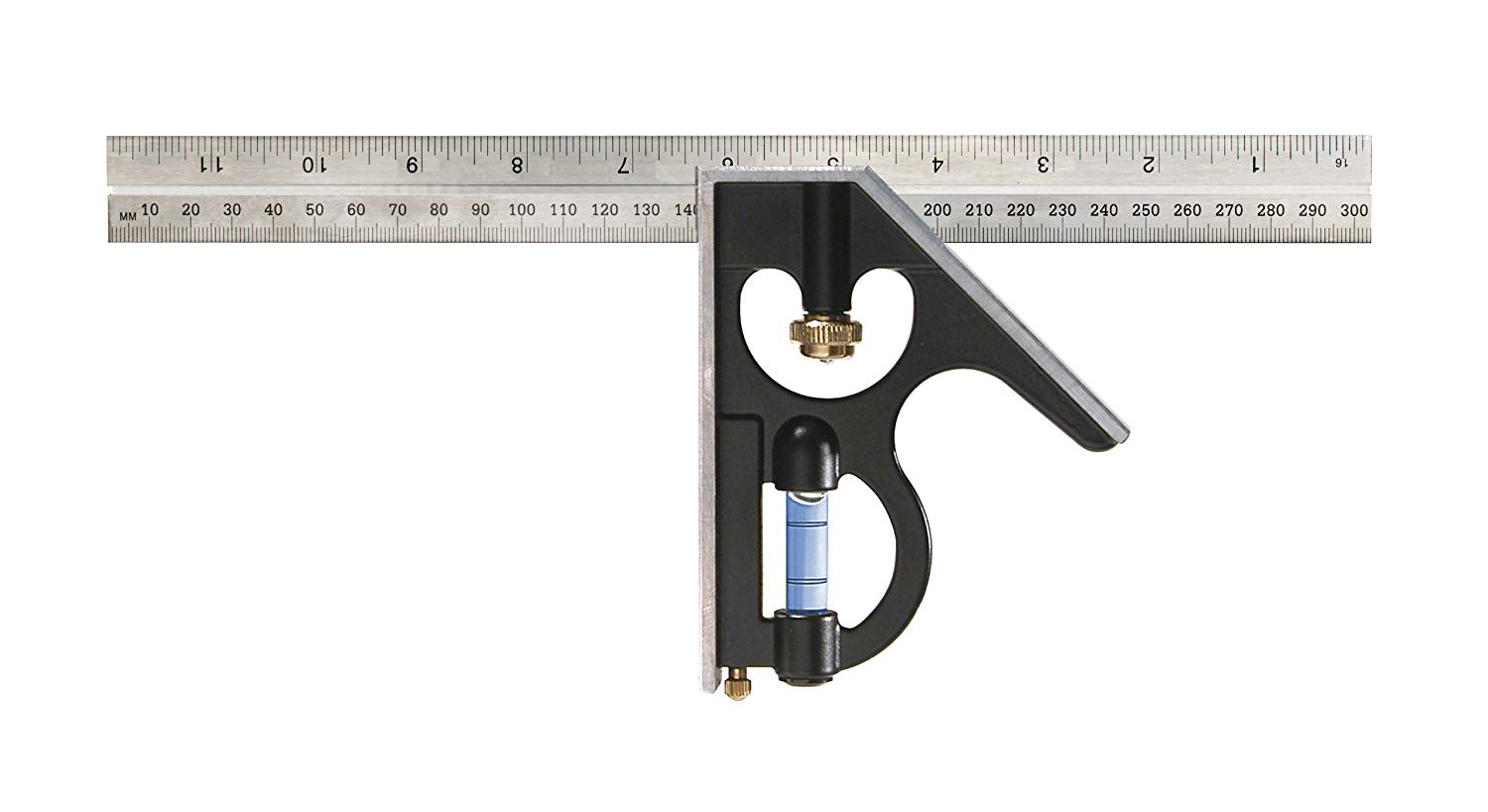 Empire E250IM Heavy Duty Professional Combination Square, 12-Inch (300 mm.) - ฉากผสม ยาว 12นิ้ว 300 มม.)