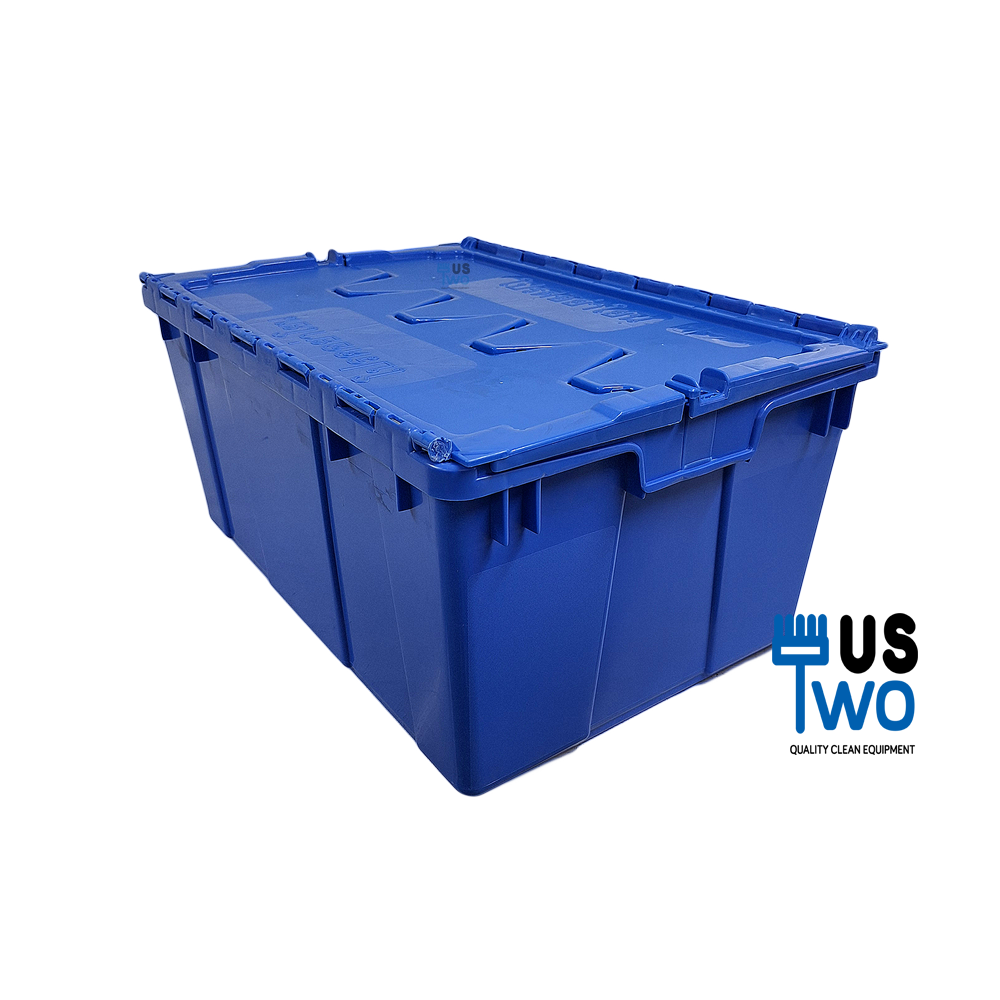 ลังพลาสติกทึบ ฝาพับคู่ 50 ลิตร