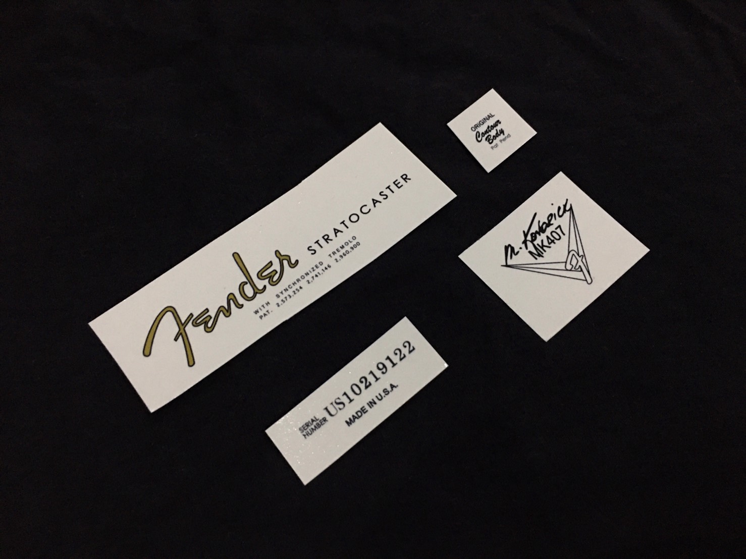 Fender Stratocaster Custom Shop Mark Kendrick Master Built Clapton