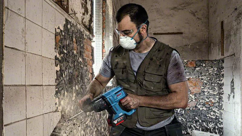 BOSCH GBH 180-LI Cordless Rotary Hammer Drill Brushless (Tool only, without Battery and Charger) - สว่านโรตารี่ไร้สายพร้อม SDS-plus Li-Ion 18V ตัวเปล่า ไม่มีแบต, ไม่มีแท่นชาร์จ)- 06119111K0