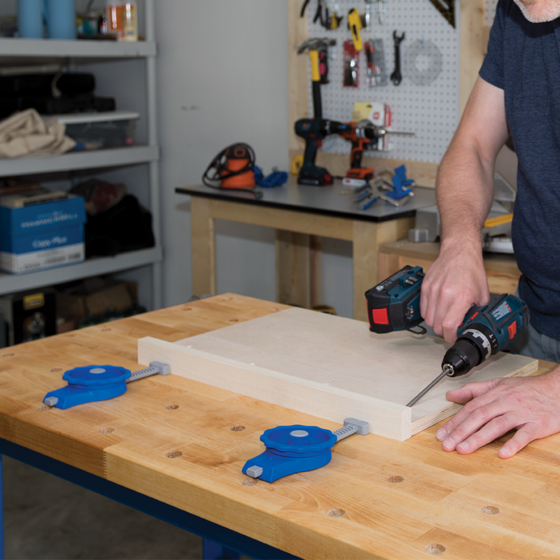KREG In-Line Clamp - แคล้มป์ยึดด้านข้างสำหรับโต๊ะงานไม้