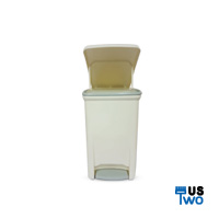 ถังขยะแบบเหยียบ ทรงเหลี่ยมขนาด 6.5 ลิตร