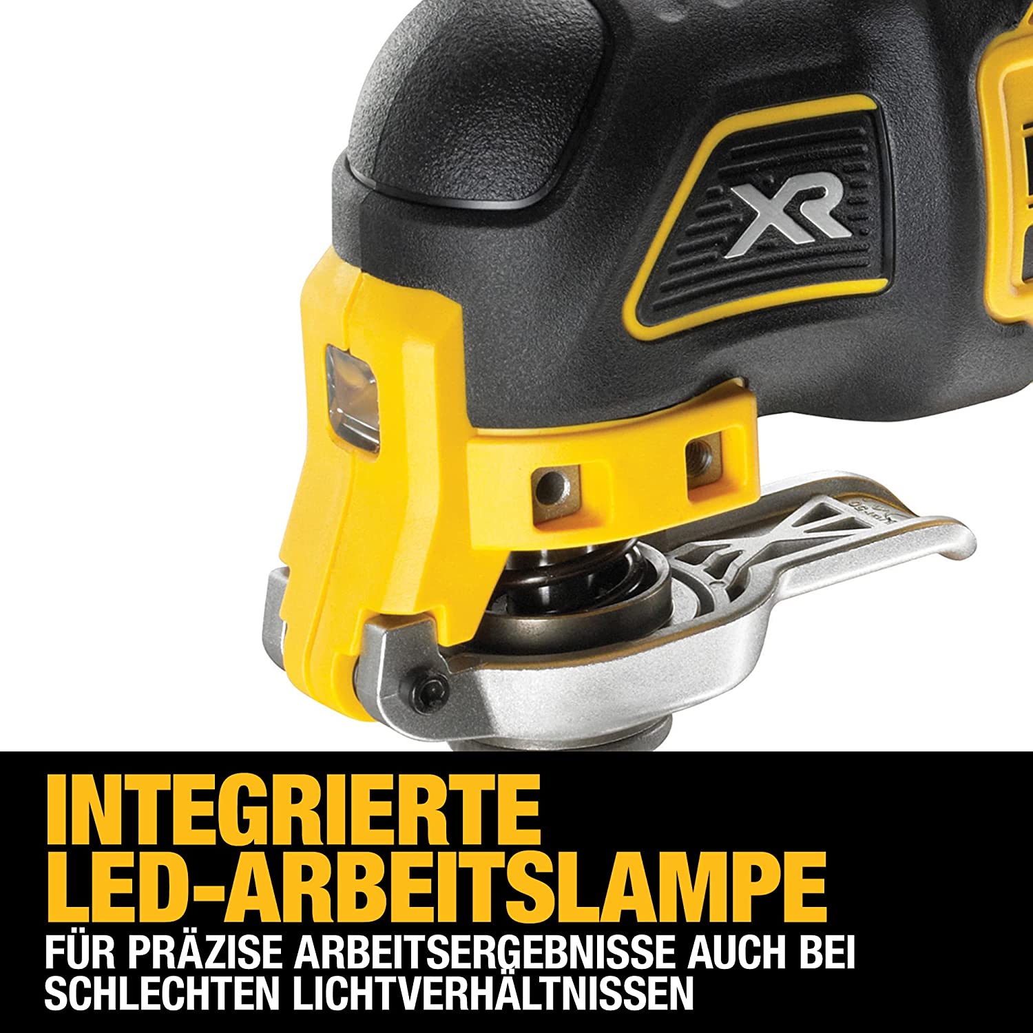 DEWALT DCS356NT-XJ Oscillating Cordless Multi-Tool Brushless 29 Pieces Accessories (Tool only, without battery and Charger) - เครื่องมืออเนกประสงค์ ใช้แบตเตอรี่ 18 โวล์ท พร้อมอุปกรณ์เสริม ดีวอล์ท รุ่น DCS356NT-XJ (ตัวเปล่า ไม่มีแบตเตอรี่ ไม่มีแท่นชาร์จ)