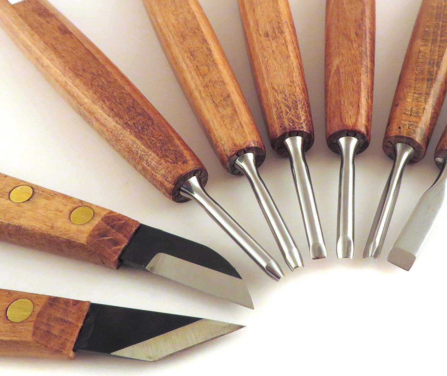 NAREX 869010 set for detailed carving, PROFI ชุดมีดแกะสลักสำหรับเก็บงานที่มีรายละเอียดมาก (Made in Czech Republic)