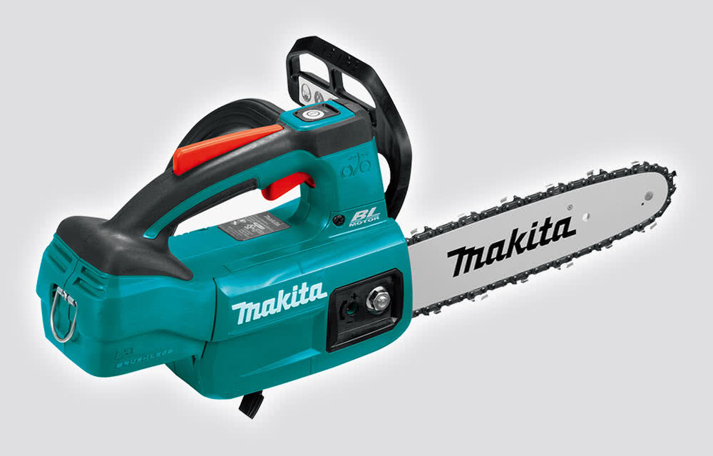 MAKITA DUC254Z 18v 250mm (10") Cordless Brushless Motor Chain Saw (Solo) - เลื่อยโซ่ใช้แบตเตอรี่ 18v บาร์โซ่ขนาด 10 นิ้ว มอเตอร์ไร้แปรงถ่าน (ตัวเปล่าไม่มีแบตเตอรี่ ไม่มีแท่นชาร์ท)