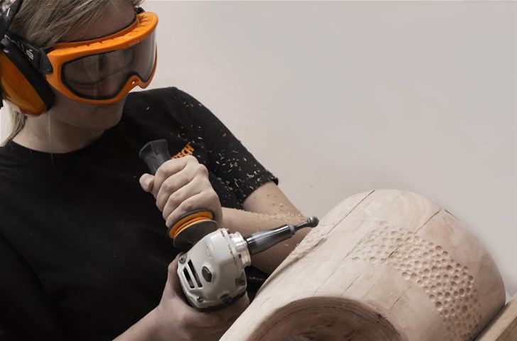 ARBORTECH Precision Woodcarving System for Angle Grinders - ชุดอุปกรณ์สำหรับงานแกะสลักที่ต้องการความละเอียดสูง สำหรับเครื่องเจียรคอฉาก หรือลูกหมู (สินค้าสั่งซื้อล่วงหน้า Pre-Order)