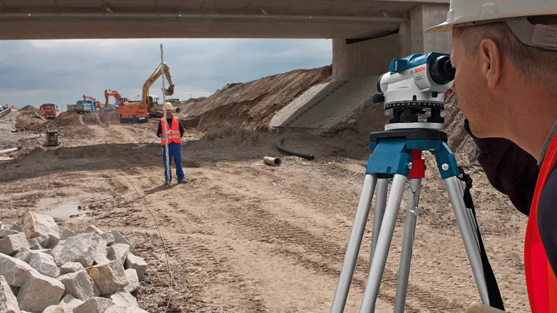 BOSCH GOL 26 D Optical Level - เครื่องวัดระนาบแบบออปติคอล บ๊อช รุ่น GOL 26 D - 0601068000