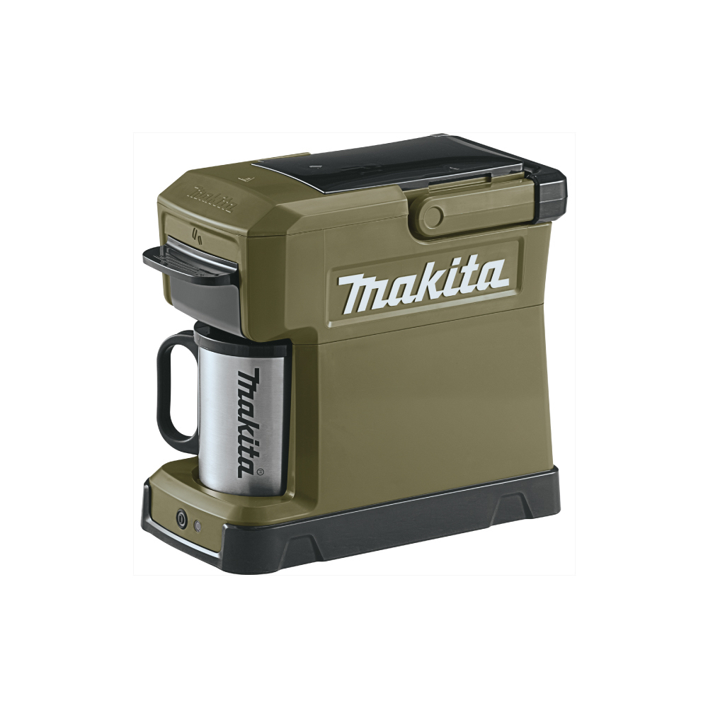MAKITA DCM501Zxx Cordless Coffee Maker without batteries and charger (Makita Green, Olive and Red) - เครื่องชงกาแฟใช้แบตเตอรี่ขนาด 12-18โวล์ท มากีต้า รุ่น DCM501Z มีสีให้เลือก 3 สี - สีเขียวมากีต้า สีเขียวมะกอก และสีแดง