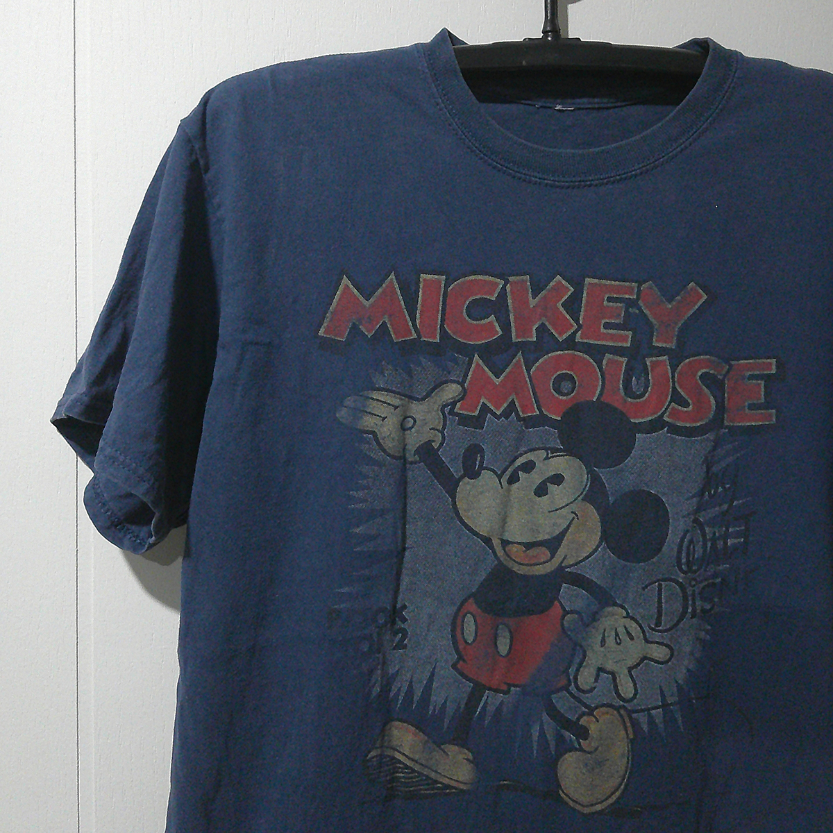 เสื้อยืดวินเทจมือสอง Vintage T-Shirt เสื้อยืดมิกกี้เมาส์ วินเทจ Mickey Mouse งานป้าย Disney