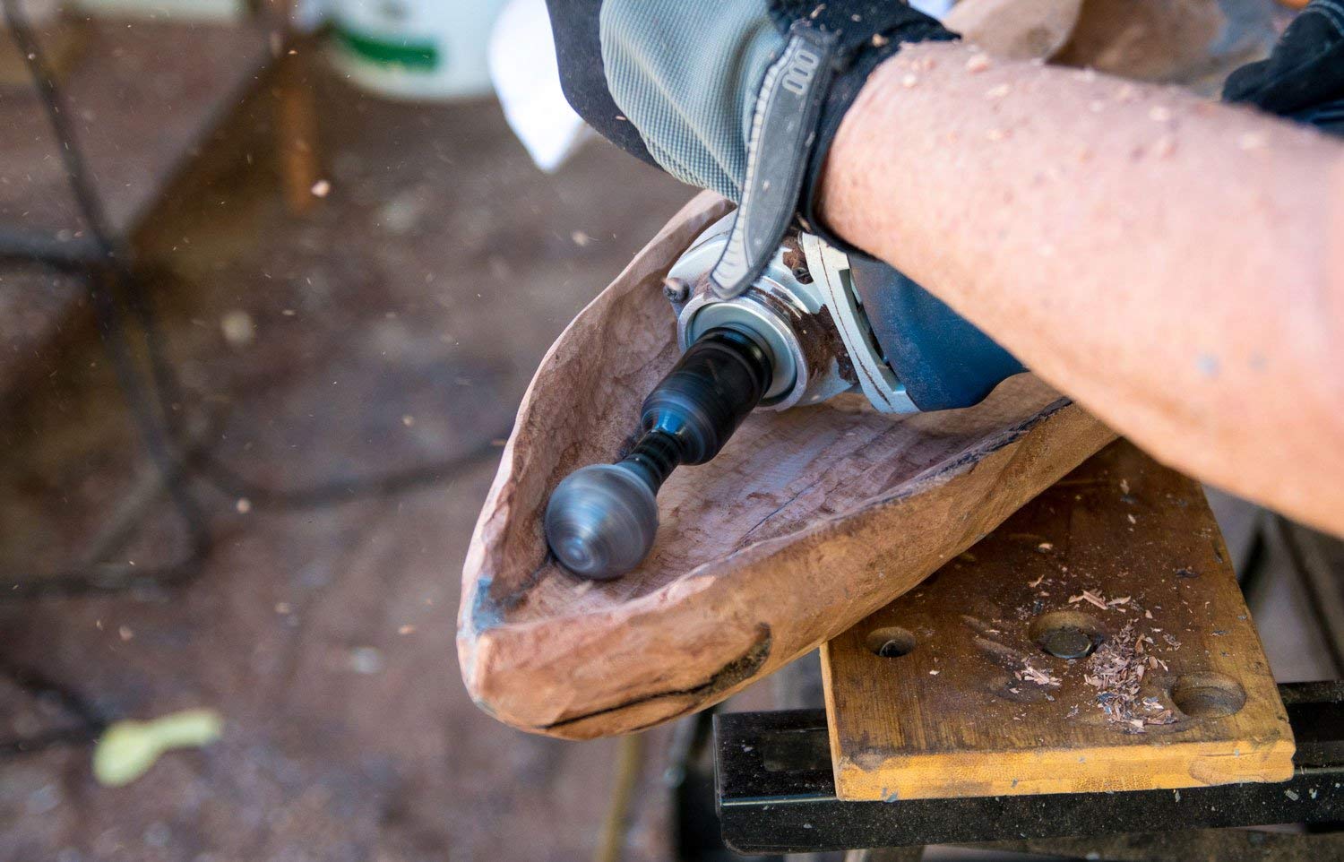 ARBORTECH B0752TXPKD Ball Gouge 30mm Spherical Shaped Milling Ball - หัวบอลขุดไม้ชนิดลับใบเองอัตโนมัติ Arbortech รุ่น B0752TXPKD (สินค้าสั่งซื้อล่วงหน้า Pre-Order)