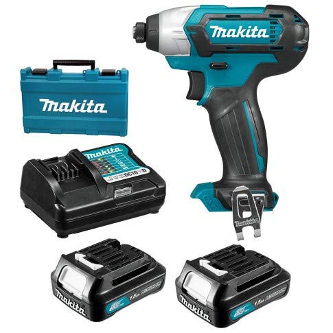 MAKITA TD110DWYE – Cordless Impact Driver 12Vmax with 2x 1.5Ah Batteries and Charger- ชุดไขควงกระแทกไร้สาย 12V Max มากีต้า รุ่น TD110DWYE พร้อมแบตเตอรี่ 1.5Ah x 2 ก้อน และแท่นชาร์จ