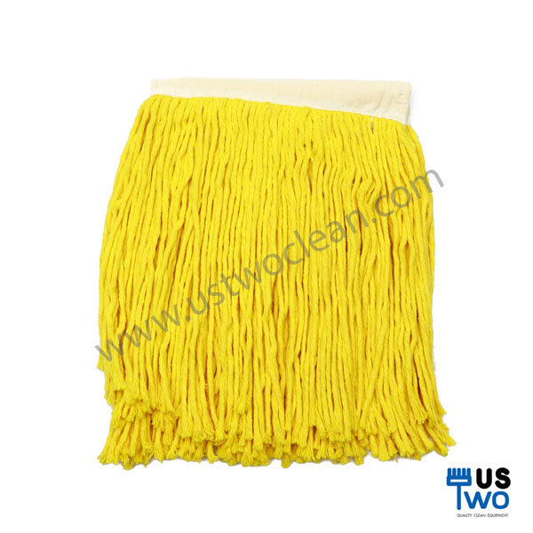 อะไหล่ผ้าม็อบถูพื้น ขนาด 12" สีเหลือง