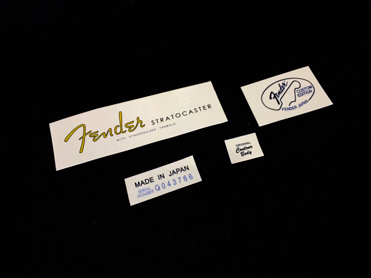 Fender Stratocaster Customshop Japan