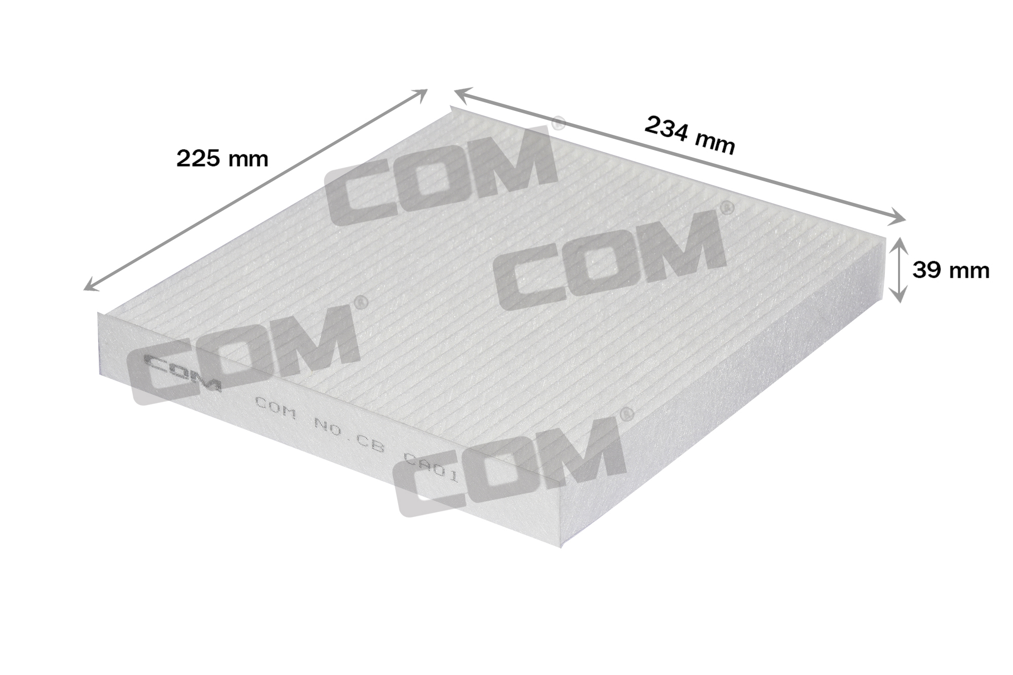 กรองอากาศ กรองแอร์ HONDA ODYSSEY ฮอนด้า โอดิสซี่ 2.4 K24,RB3-RB4 ปี 2008-2013 ,ไส้กรอง COM