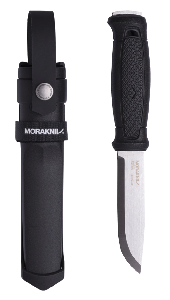 MORAKNIV Garberg S with Multi-Mount Sheath - มีดสารพัดประโยชน์ สำหรับการใช้ชีวิตนอกบ้าน พร้อมปลอกแบบใช้งานได้หลายรูปแบบ (Made in Sweden)