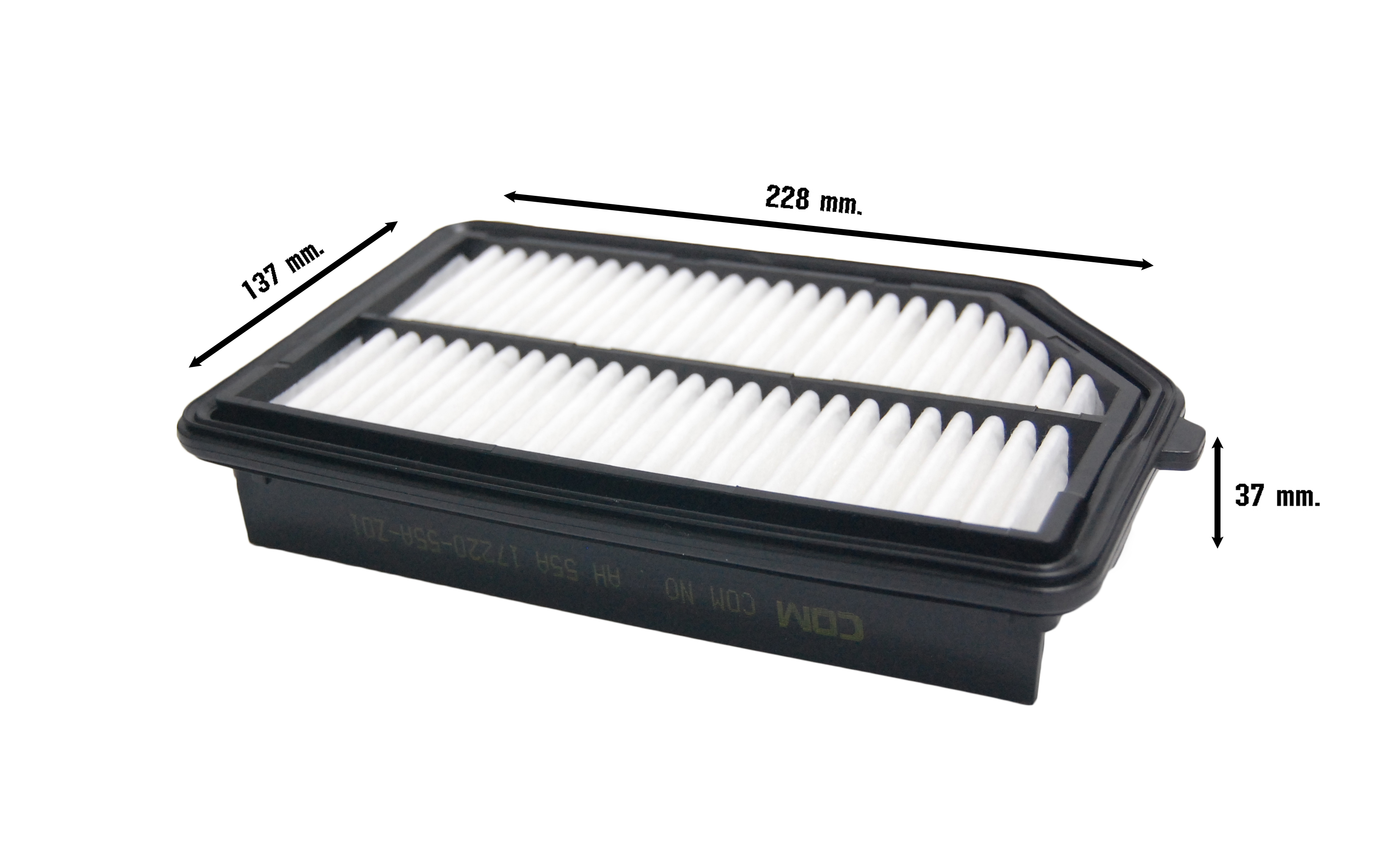 กรองอากาศ กรองแอร์ HONDA BRV ฮอนด้า บีอาร์วี 1.5 L15 ปี 2015-2018 ,ไส้กรอง COM