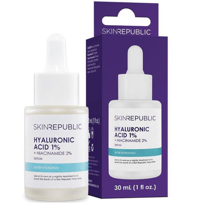 Skin Republic Hyaluronic Acid 1% + Niacinamide 2% Serum (30ml)