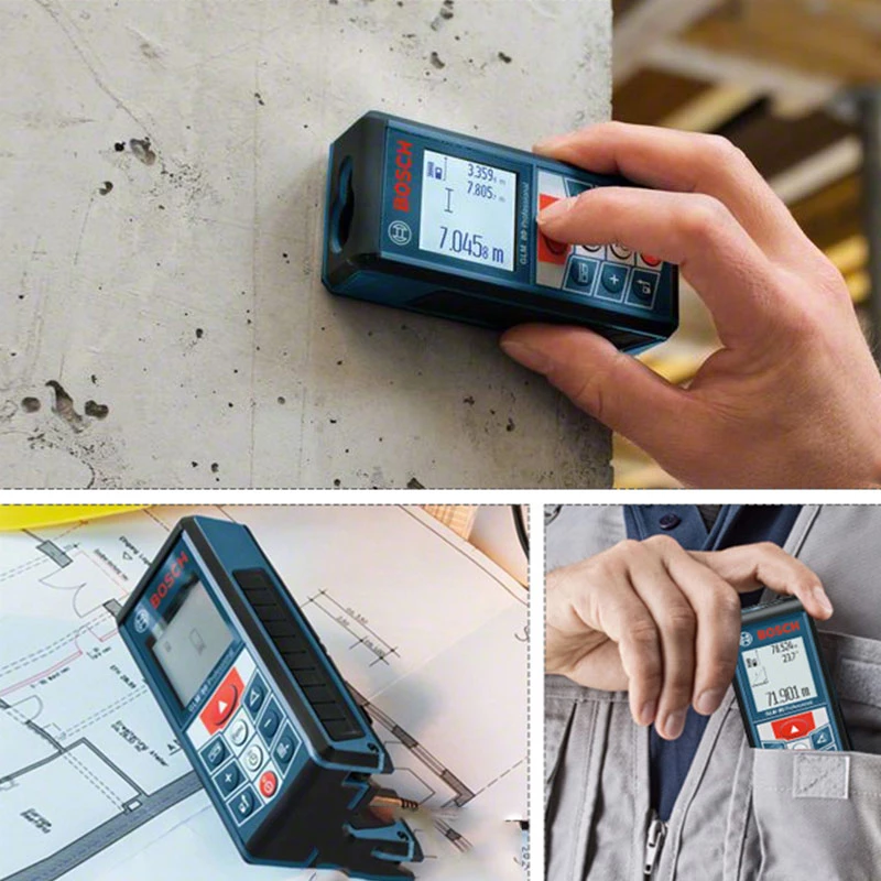 BOSCH GLM 80 - 80m. Laser Measure - เครื่องวัดระยะด้วยเลเซอร์ไกล 80ม. BOSCH รุ่น GLM 80 - 06010723K0