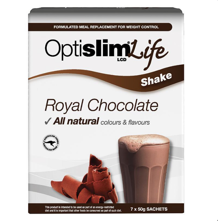 OptiSlim Life Shake Royal Chocolate 50g(7 ซอง)