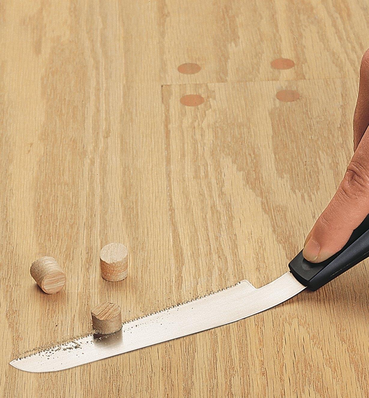VERITAS Single Edge and Double Edge Flush Cutting Saws - เลื่อยตัดแนบไม้ ชนิดฟันด้านเดียว และชนิดฟัน2 ด้าน (Made in Canada)
