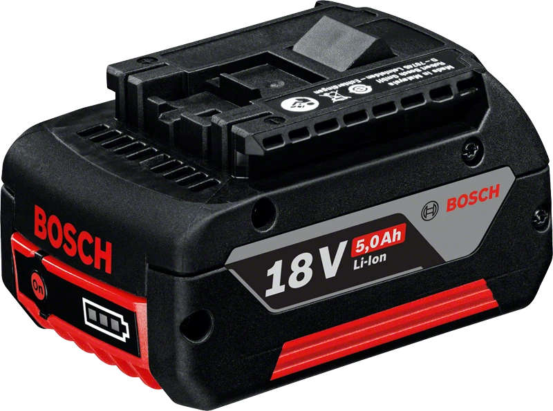 BOSCH GBA 18V 5.0Ah Battery Pack without package - แบตเตอรี่ ขนาด 18 โวลท์ 5.0 แอมป์ (แบตเตอรี่อะไหล่ ไม่มีกล่อง) - 2607337069