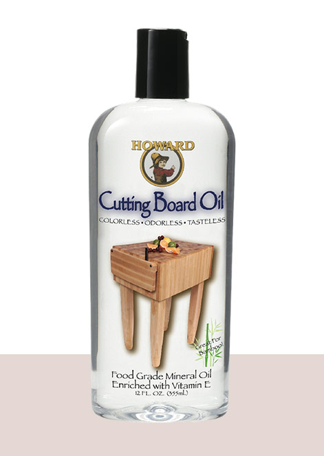 HOWARD Cutting Board Oil 12 oz. (355 มล.) - น้ำมันทาเขียงไม้ ชามไม้ ภาชนะใส่อาหารทำจากไม้ สามารถสัมผัสอาหารได้โดยตรงไม่เป็นอันตราย (Made in U.S.A)