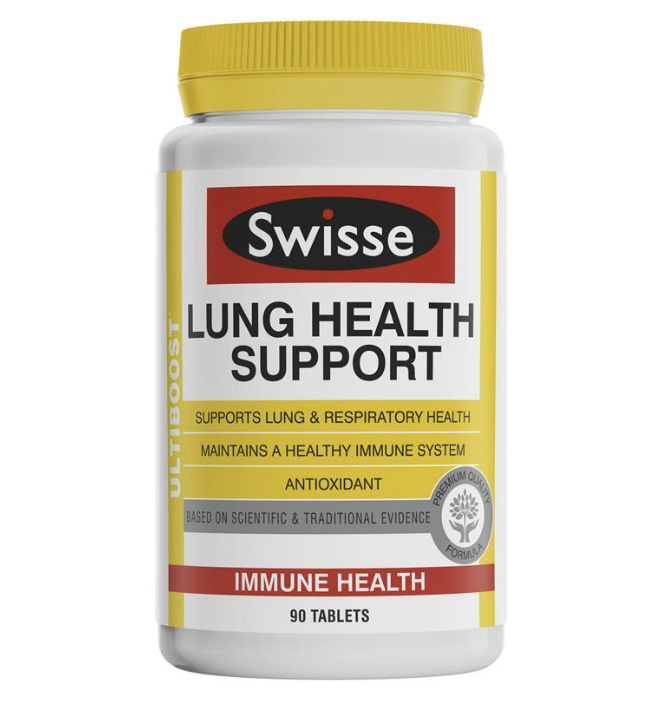 Swisse Ultiboost Lung Health Support (90 เม็ด)