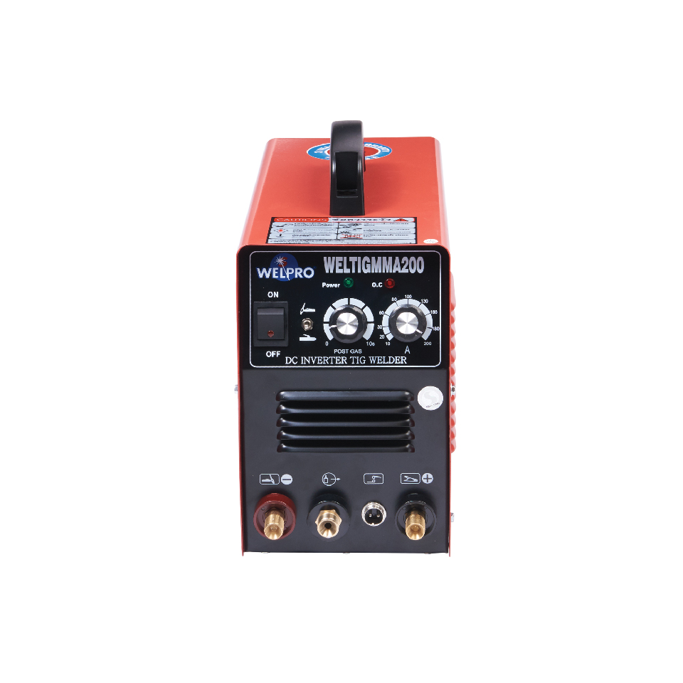 WELPRO WELTIG MMA 200 TIG/MMA TIG/MMA 200A Welding Machine - เครื่องเชื่อมอาร์กอน และเชื่อมธูป อินเวอร์เตอร์ เวลโปร รุ่น เวลทิก อาร์ค 200 / ( เชื่อมทิก , เชื่อมอาร์กอน ) รุ่น WELTIG MMA 200