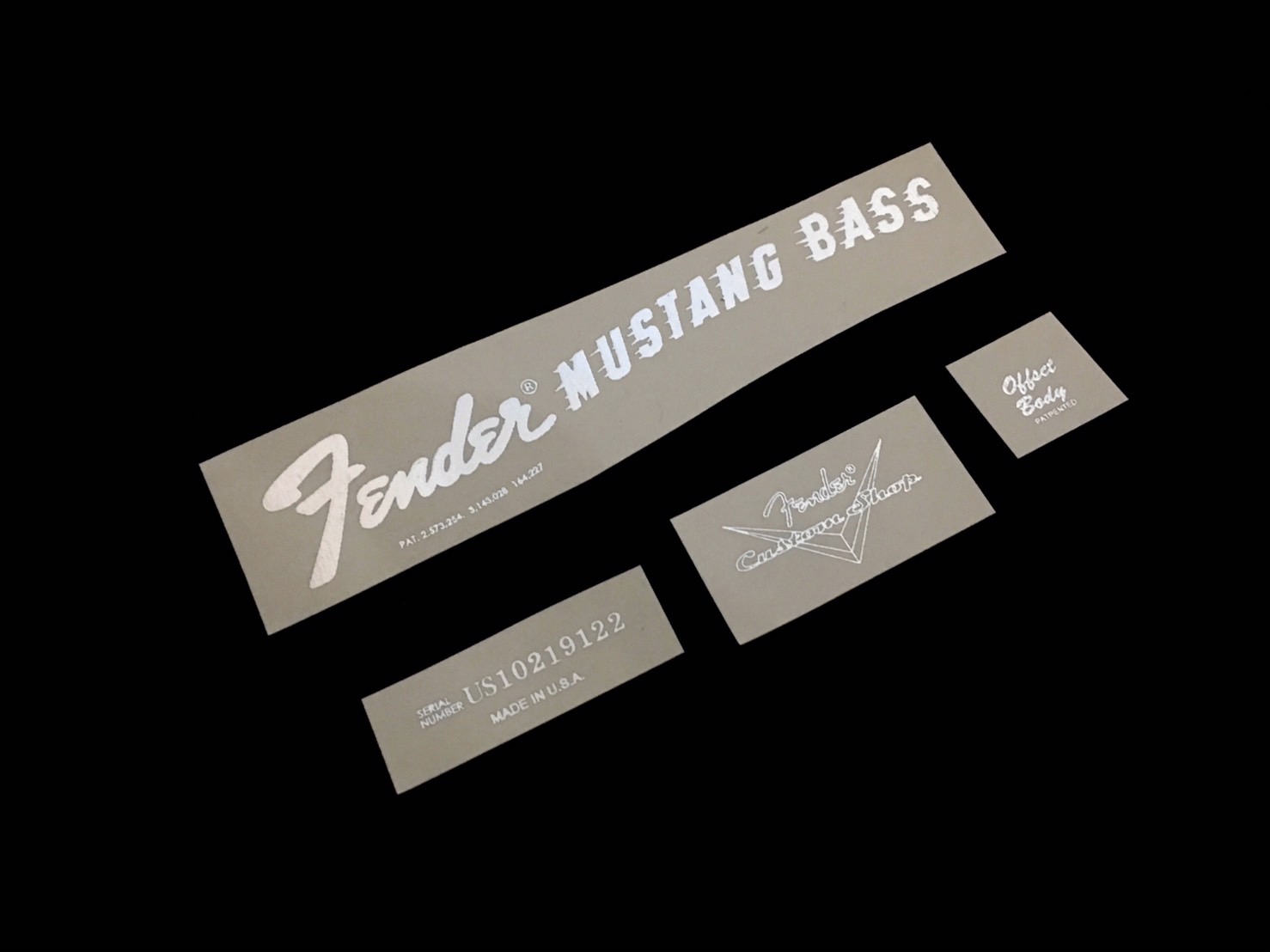 Fender Mustang Bass 1969 Vintage [Silver Metallic]