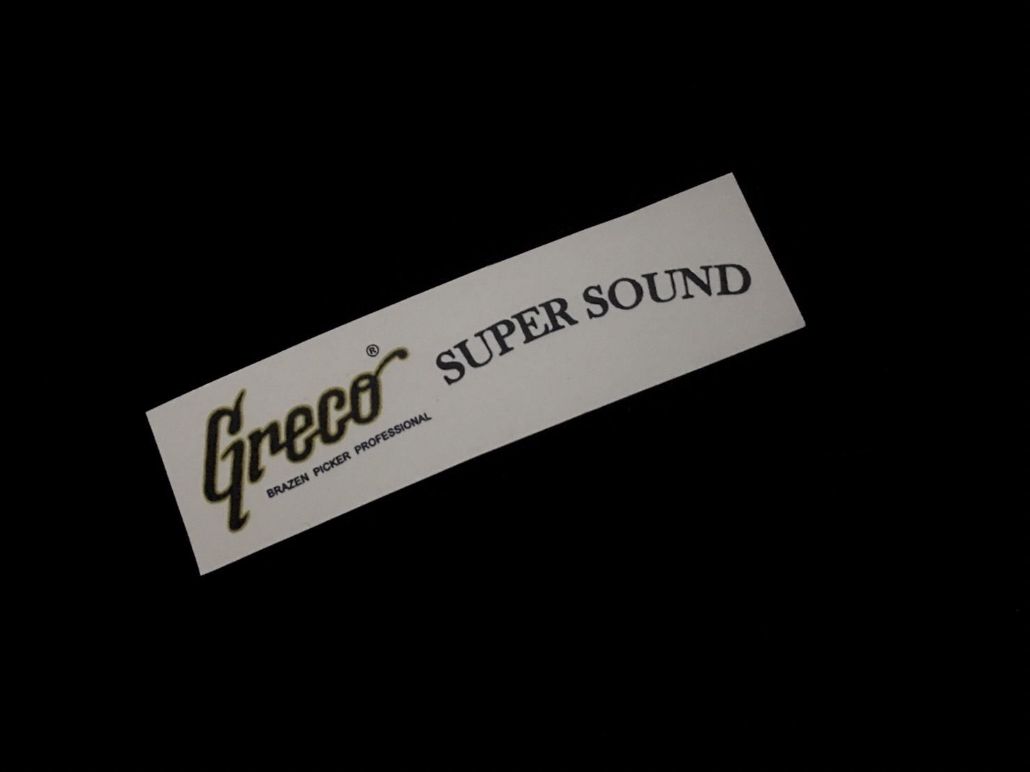 Greco Super Sound Bass