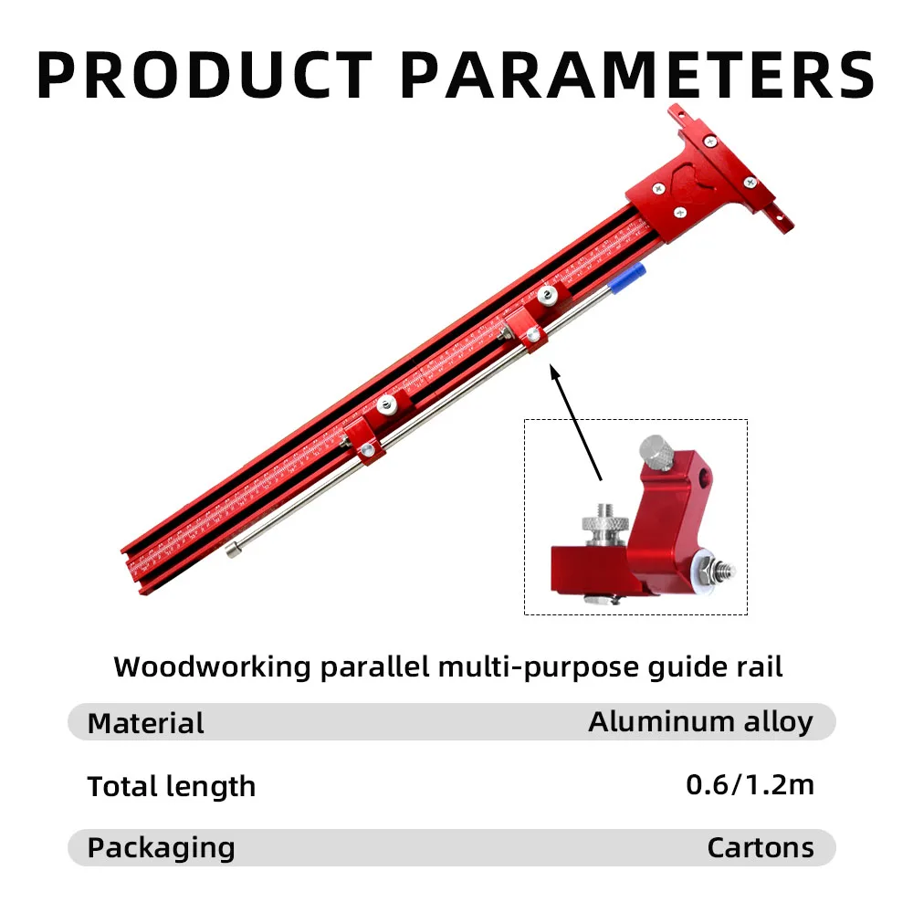 SIT TOOL PGS1200 1200mm Parallel Guide System (PGS) for Festool and Makita Guide Rails - ชุดช่วยจับรางให้ขนานกับขอบไม้ ขนาด 1200มม ใช้งานร่วมกับราง Festool, Makita