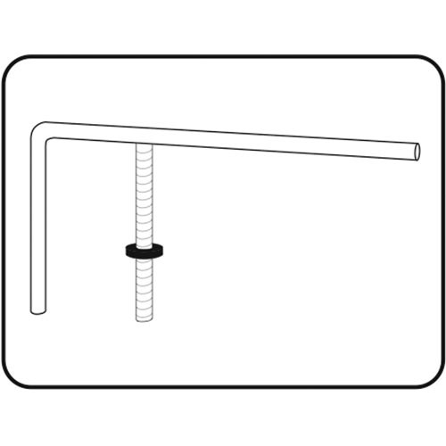 TORMEK US-105 Universal Support Spare part for T-8 and older models - อะไหล่แขนรองจิ๊กสารพัดประโยชน์ สำหรับเครื่องลับ T-8 และเก่ากว่า Tormek รุ่น US-105