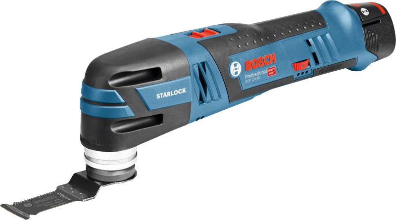 BOSCH GOP 12V-28 - 12V Cordless Multi-Function Tool (Tool only, without battery and charger) - เครื่องตัดอเนกประสงค์ไร้สาย ใช้แบตเตอรี่ 12 โวล์ท เครื่องเปล่า ไม่มีแบตเตอรี่ ไม่มีแท่นชาร์จ Bosch รุ่น GOP 12V-28 - 06018B50L0