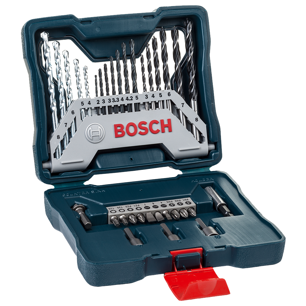 BOSCH 2607017398 33Pcs X-Line Screwdriver Bits & Drill Bit Set ชุดดอกสว่าน และดอกไขควง 32 ชิ้น X-line - 2607017398