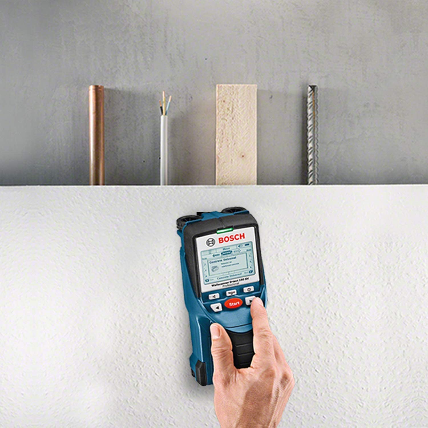 BOSCH D-TECT 150 SV Scanner เครื่องตรวจหา Bosch รุ่น D-tect 150 SV - 0601010008 (แทนด้วย D-TECT 200 C - 06010816K0)