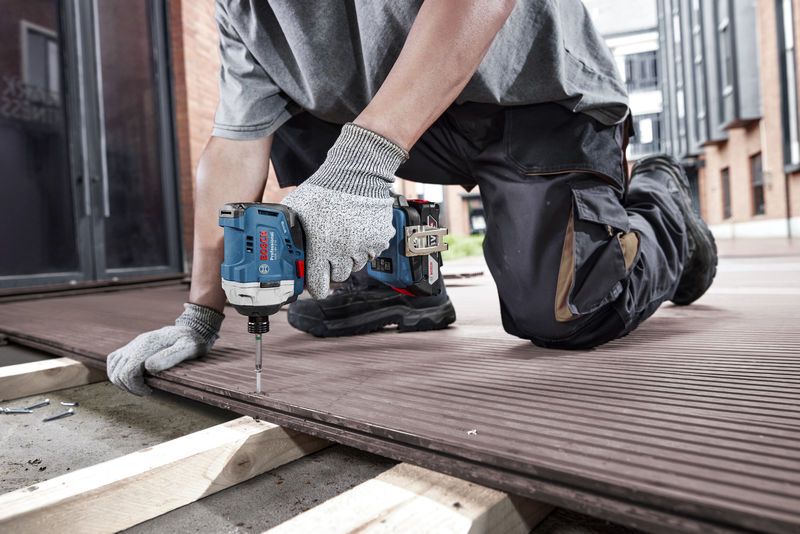 BOSCH GDR 18V-215 Cordless Impact Driver - ไขควงกระแทกไร้สาย 18V บ็อช รุ่น GDR 18V-215