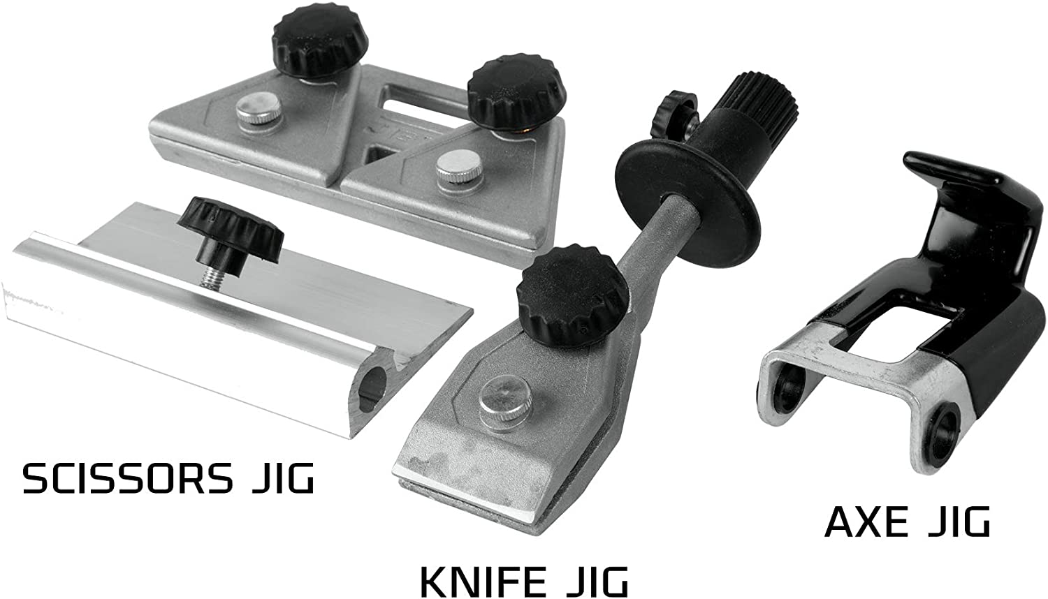 JET 727300 Blade Jig Set (for Wet Sharpener) - ชุดจิ๊กลับกรรไกร จิ๊กลับมีดสั้น และจิ๊กลับขวาน JET รุ่น 727300