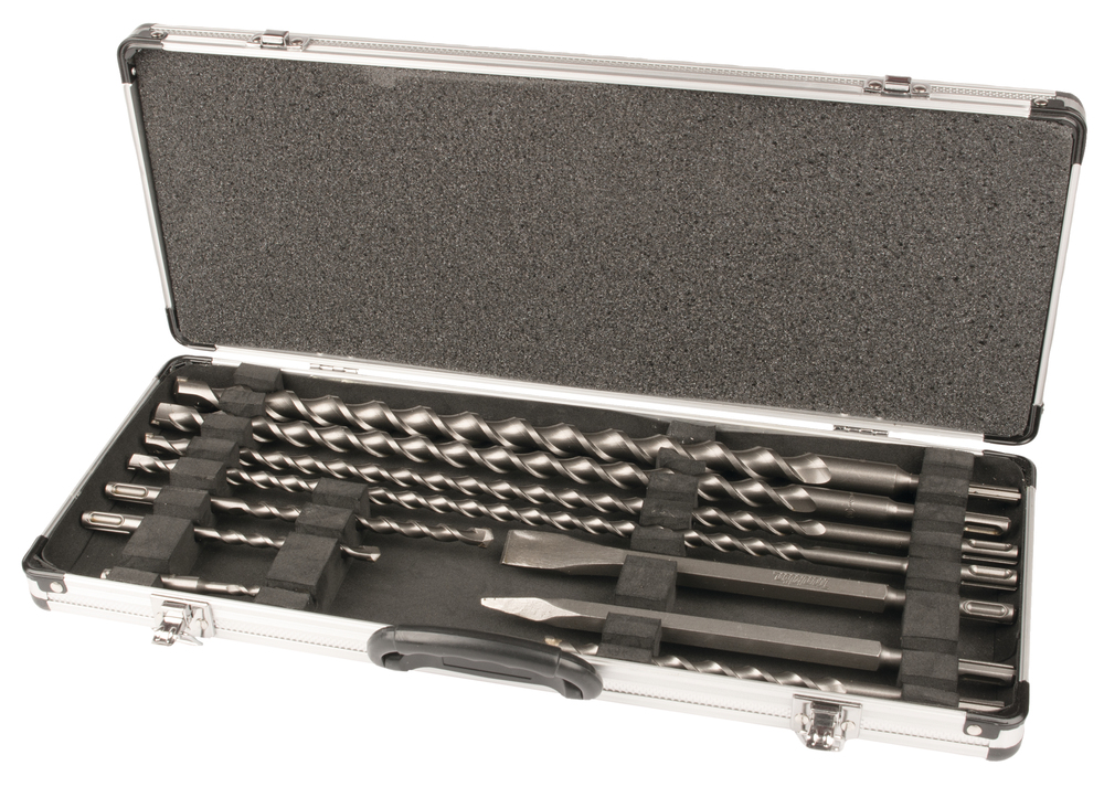 MAKITA D-19174 10-pc. SDS-plus Drill Bit and chisel set - ชุดดอกสว่านโรตารี่ SDS-Plus ชุด 10 ชิ้น มากีต้า รุ่น D-19174