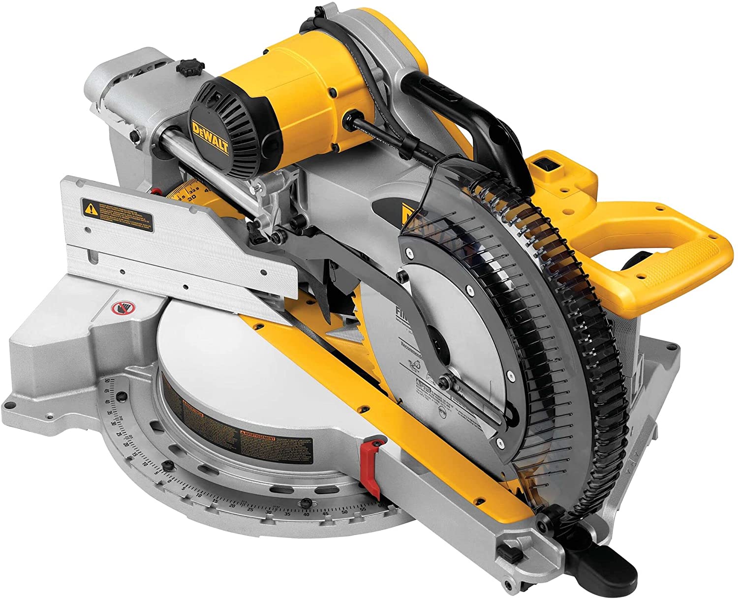 DEWALT DWS780 12-Inch Sliding Compound Miter Saw, Double Bevel - เลื่อยตัดองศาสไลด์ 12" เอียงตัดได้สองข้าง Dewalt รุ่น DWS780