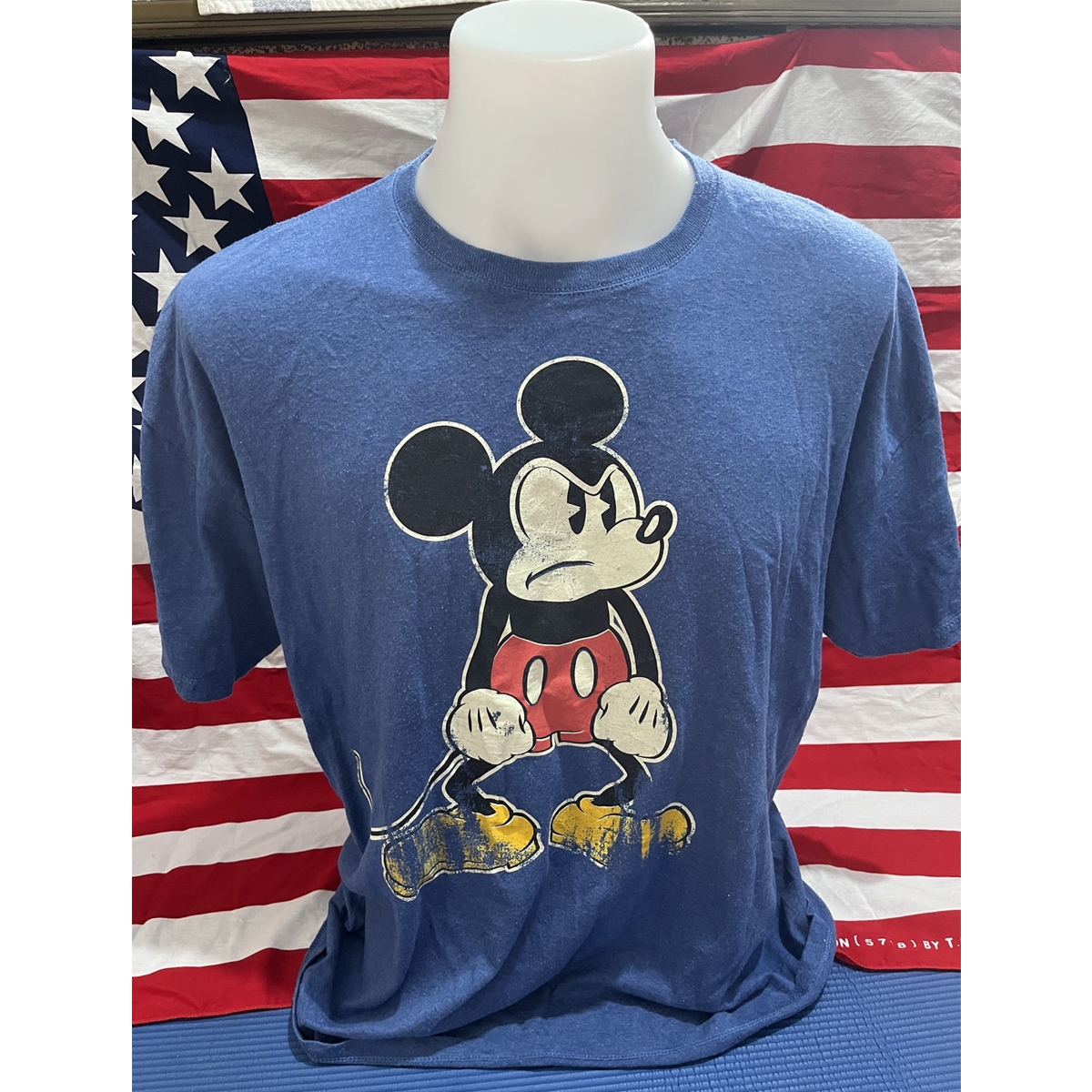 เสื้อยืดวินเทจมือสอง Vintage T-Shirt เสื้อยืดมิกกี้เมาส์ วินเทจ Mickey Mouse งานป้าย Disney
