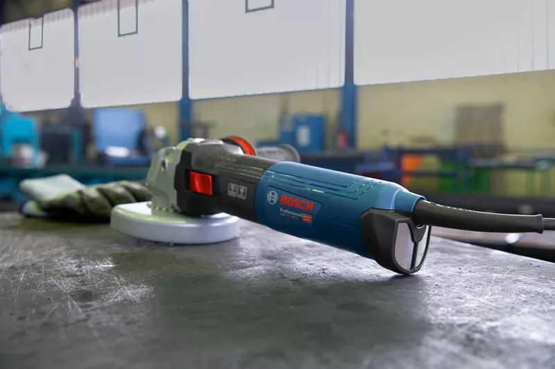 BOSCH GWS 17-125 S 5-inch Angle Grinder - เครื่องเจียรไฟฟ้า 5 นิ้ว กันสะบัด บ๊อช รุ่น GWS 17-125 S - 06017D0300