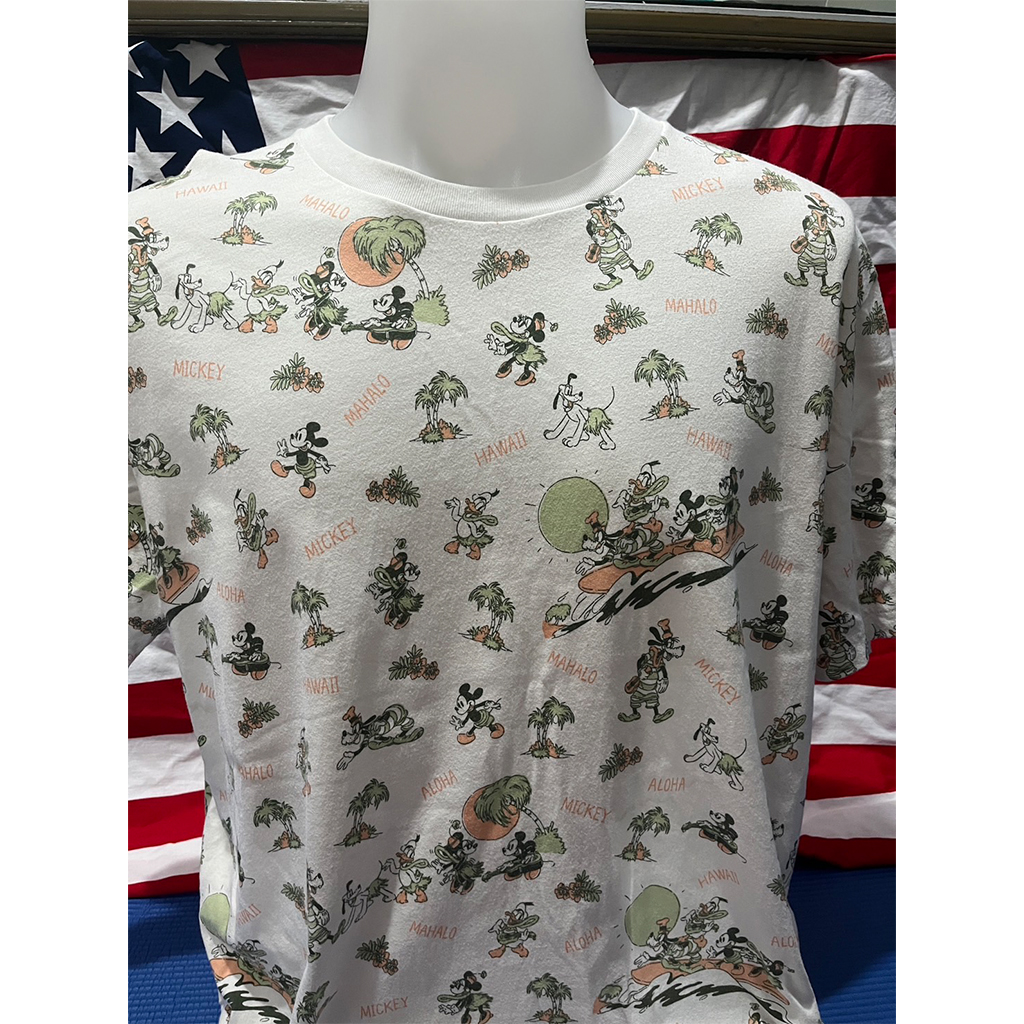 เสื้อยืดวินเทจมือสอง Vintage T-Shirt เสื้อยืดมิกกี้เมาส์ วินเทจ Mickey Mouse งานป้าย Uniqlo