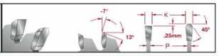 FREUD LU89M012 - 12" 86T Thick Non-Ferrous Metal Blade, Multi, 1" Arbor -ใบเลื่อยตัดอลูมิเนียม สำหรับโต๊ะเลื่อยหรือเลื่อยตัดองศาขนาด 12 นิ้ว 86ฟัน รูเพลา 1 นิ้ว) Made in Italy- U.S. version (สินค้าสั่งซื้อล่วงหน้า Pre-Order)